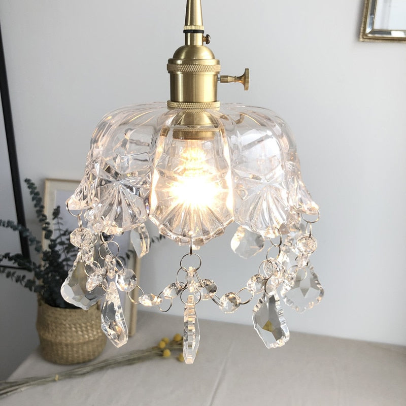 Raysis Kristallglas-Pendelleuchte, transparent
- OnyxLampen