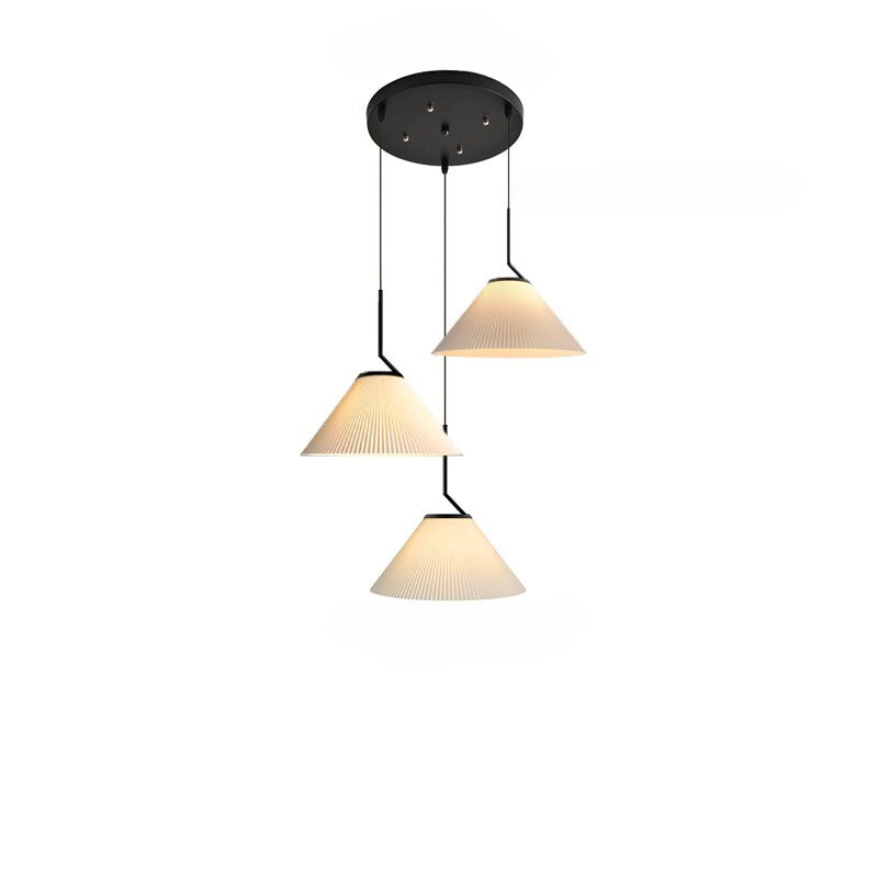 Nordic Style Cream Hanging Lamp