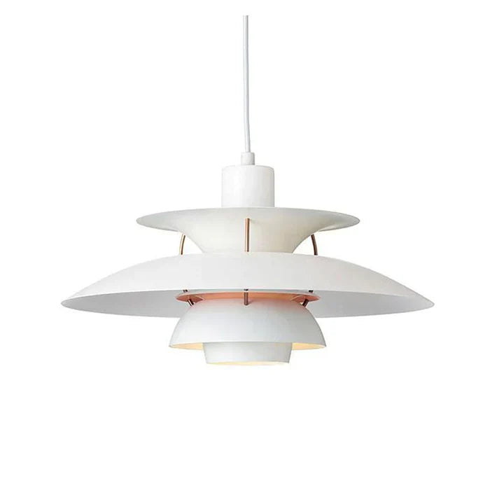 Moderne LED-Pendelleuchte im Morandi-Stil