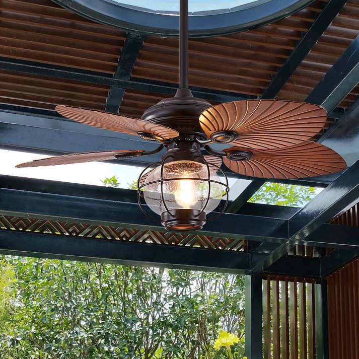 Kreative Vintage Deckenventilatoren in Schwarz