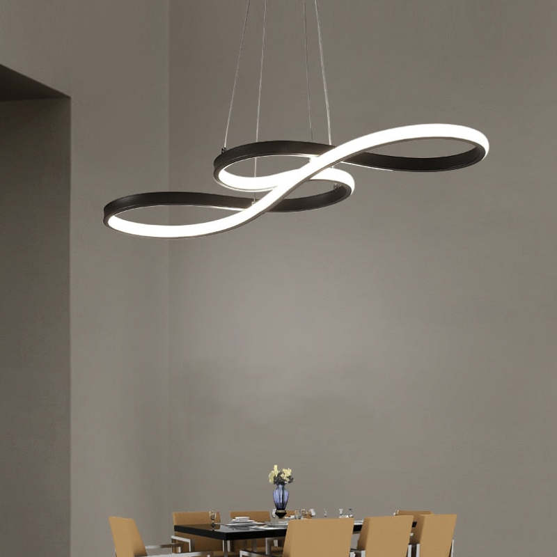 LED-Pendelleuchte im Musiknoten-Design