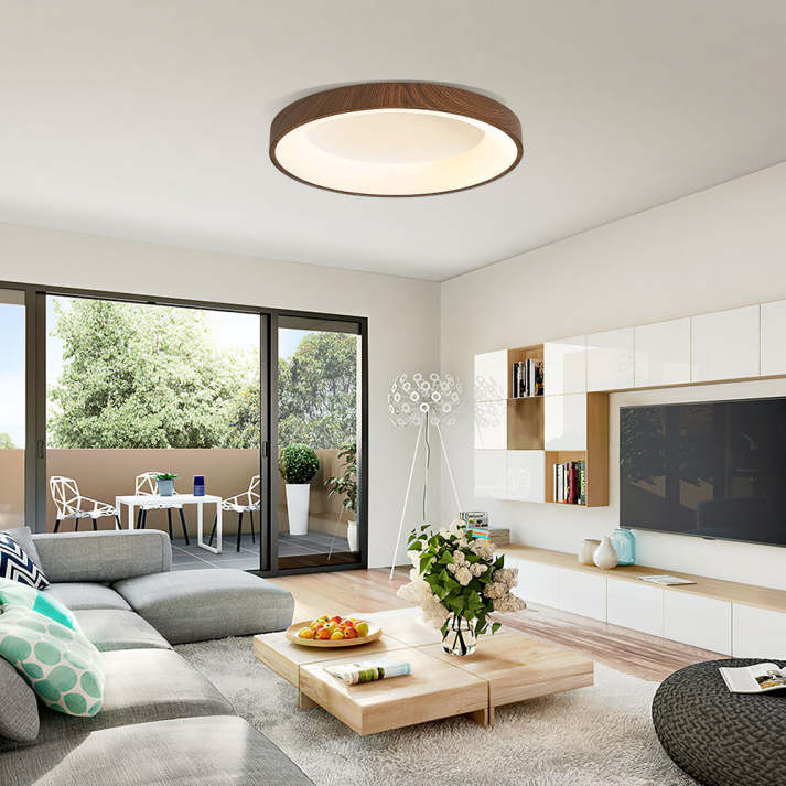 Holz Deckenlampe
