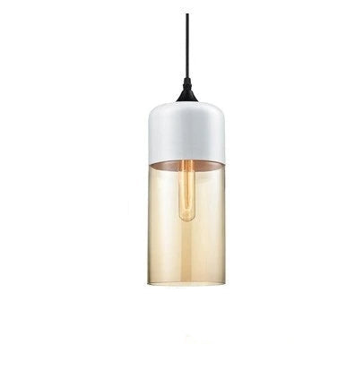 Luxuriöse Jevaglo™ Glas- und Holz-Pendelleuchte