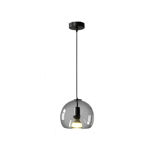 Mundgeblasene Glas-Deckenleuchte