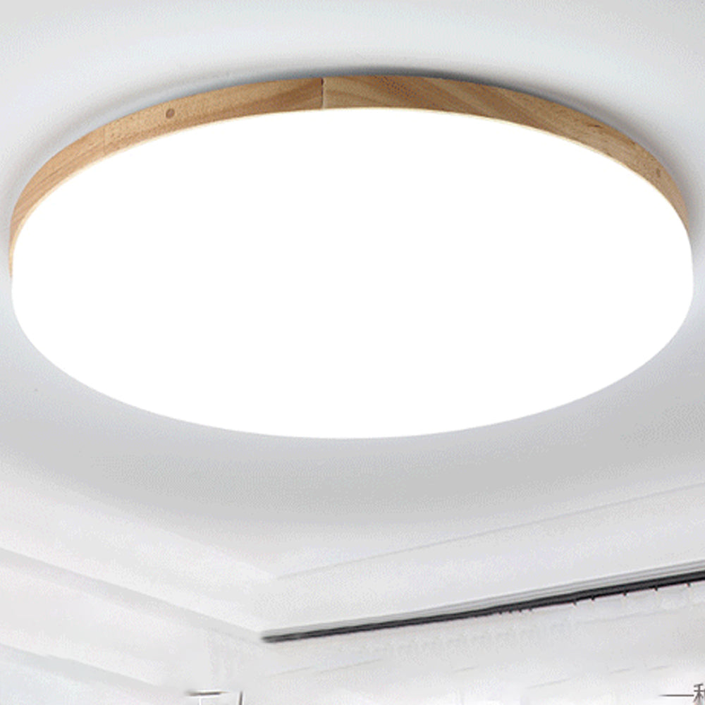 Moderne runde LED-Deckenlampe aus Acryl