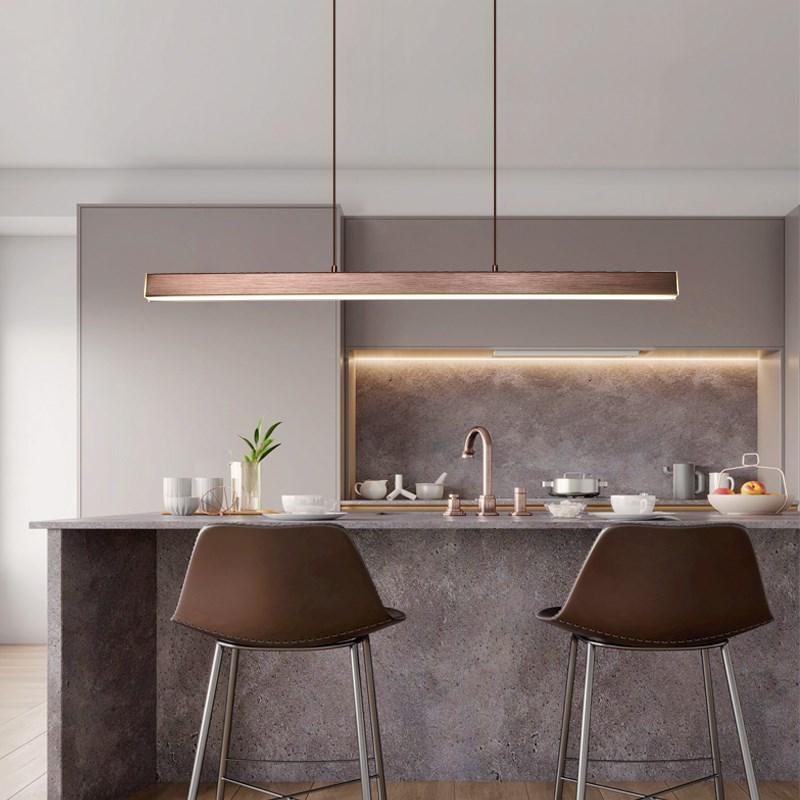 Industrielle LED-Pendelleuchte mit schlanken Design