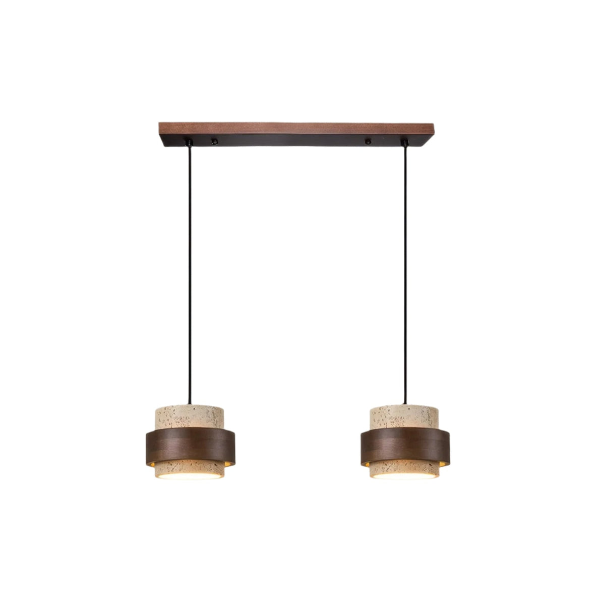 Wabi-Sabi Ascend Retro Stone Pendant