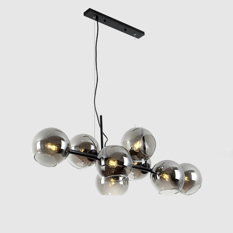 Moderne Esstischleuchte mit Kronleuchter-Design
