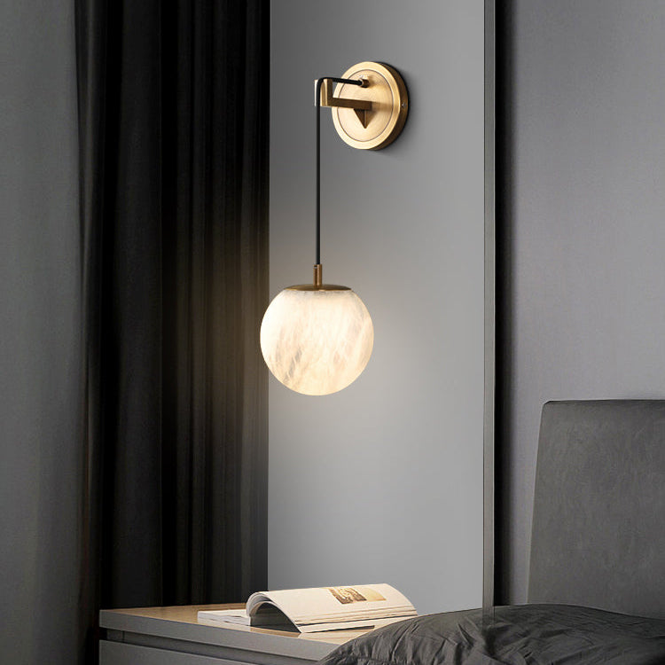 Minimalistische Wandlampe Marbell