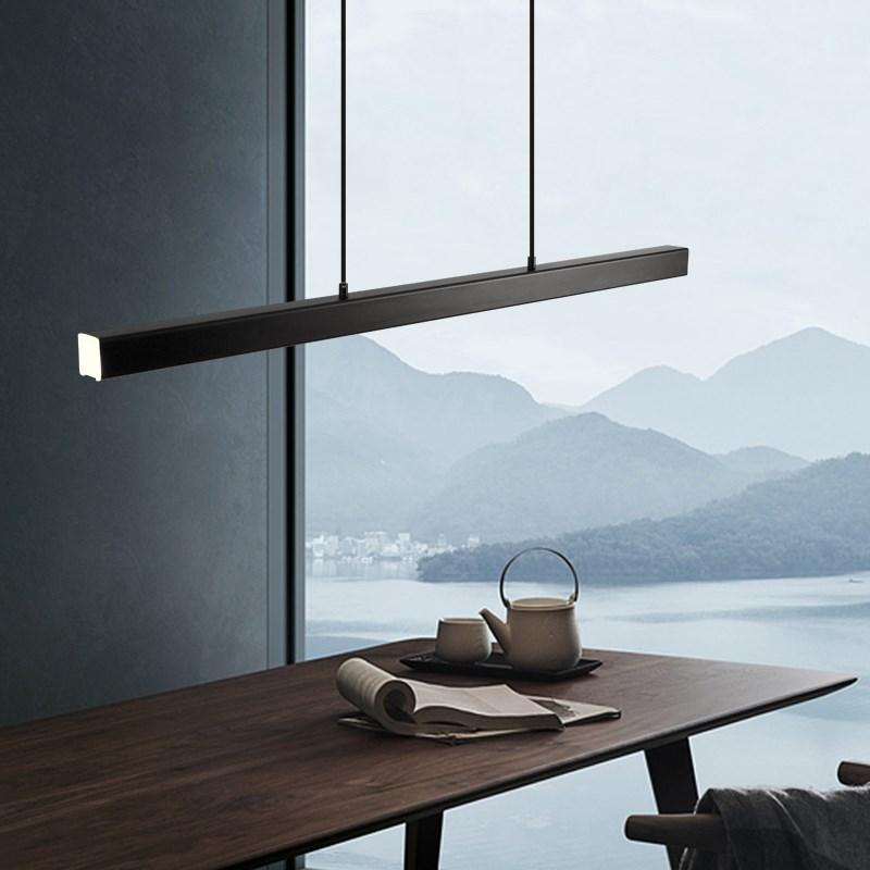 Industrielle LED-Pendelleuchte mit schlanken Design