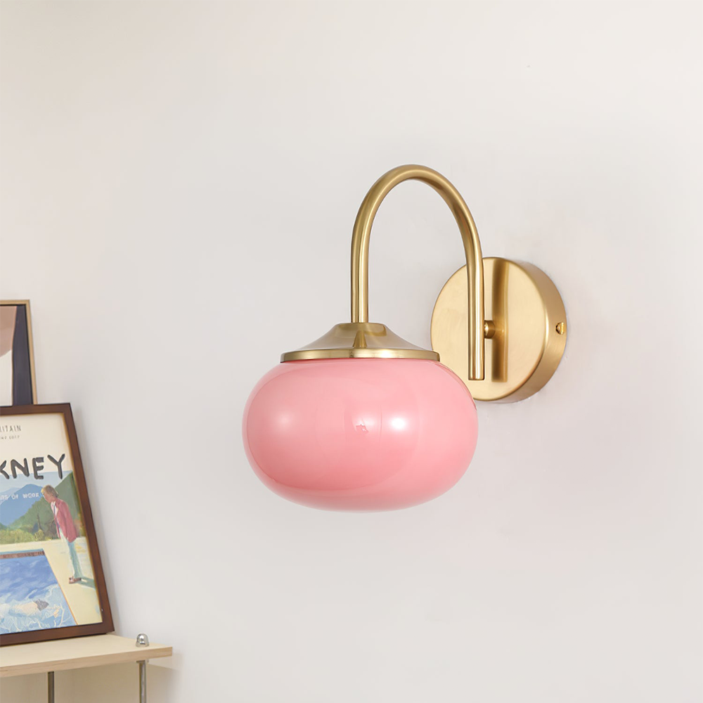 Lampe mit Marshmallow-Motiv