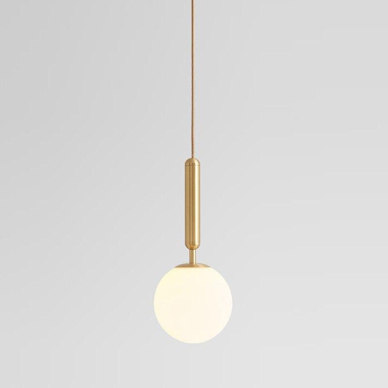 Harmonische Glas-Pendelleuchte