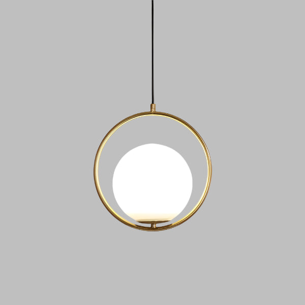 Harmonische Glas-Pendelleuchte