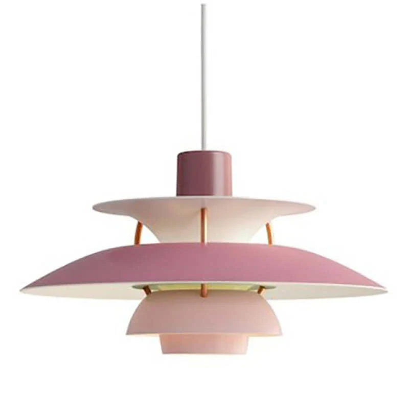 Moderne LED-Pendelleuchte im Morandi-Stil