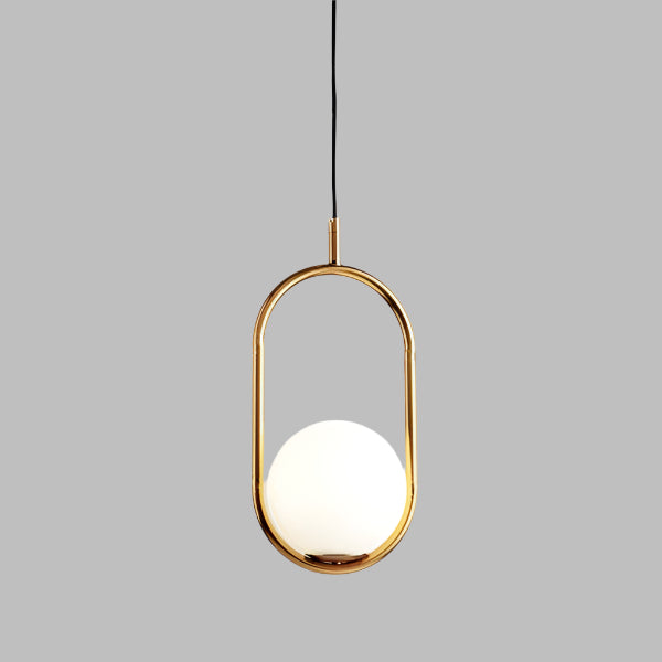 Harmonische Glas-Pendelleuchte