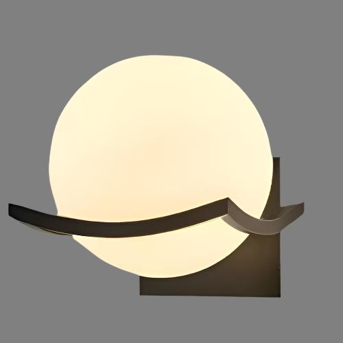 LED Wandlampe aus modernem Glas