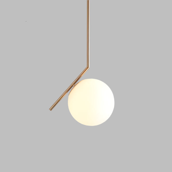 Harmonische Glas-Pendelleuchte