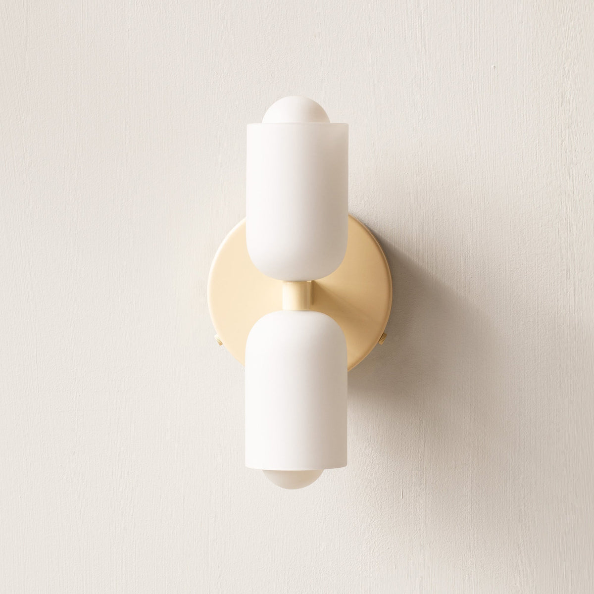 Schicke Acryl Stehlampe mit direktem und indirektem Licht
