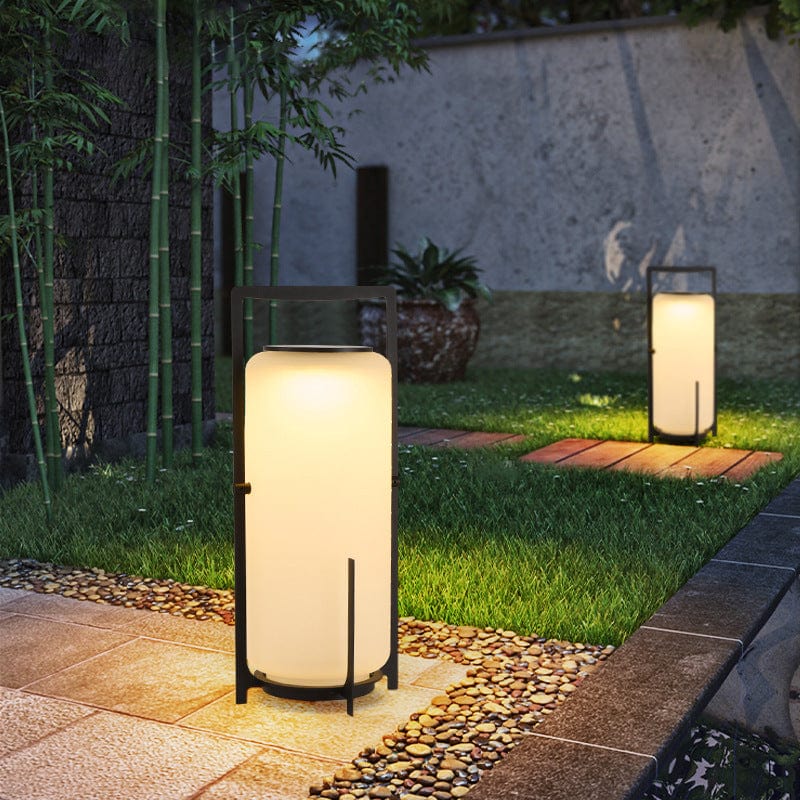 Solarlampe für die Terrasse