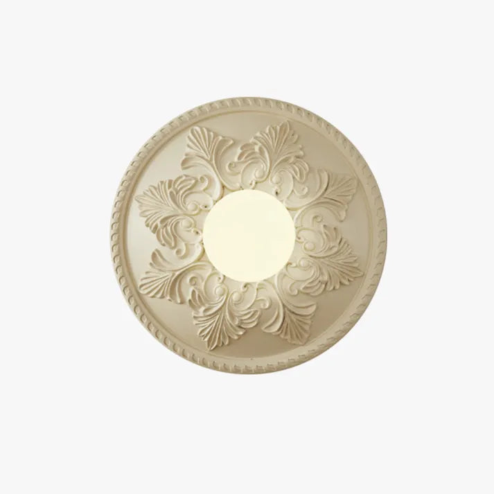 Designer-Wandlampe Milchkaffee aus Kunstharz