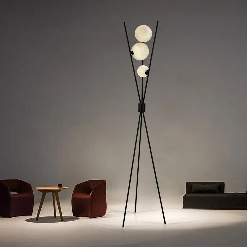 LED Moon Lamp: Table & Floor Lamp