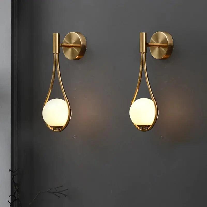 Livi: Moderne nordische Wandlampe