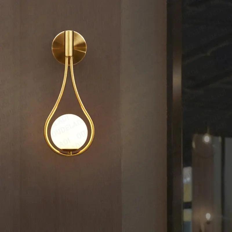 Livi: Moderne nordische Wandlampe