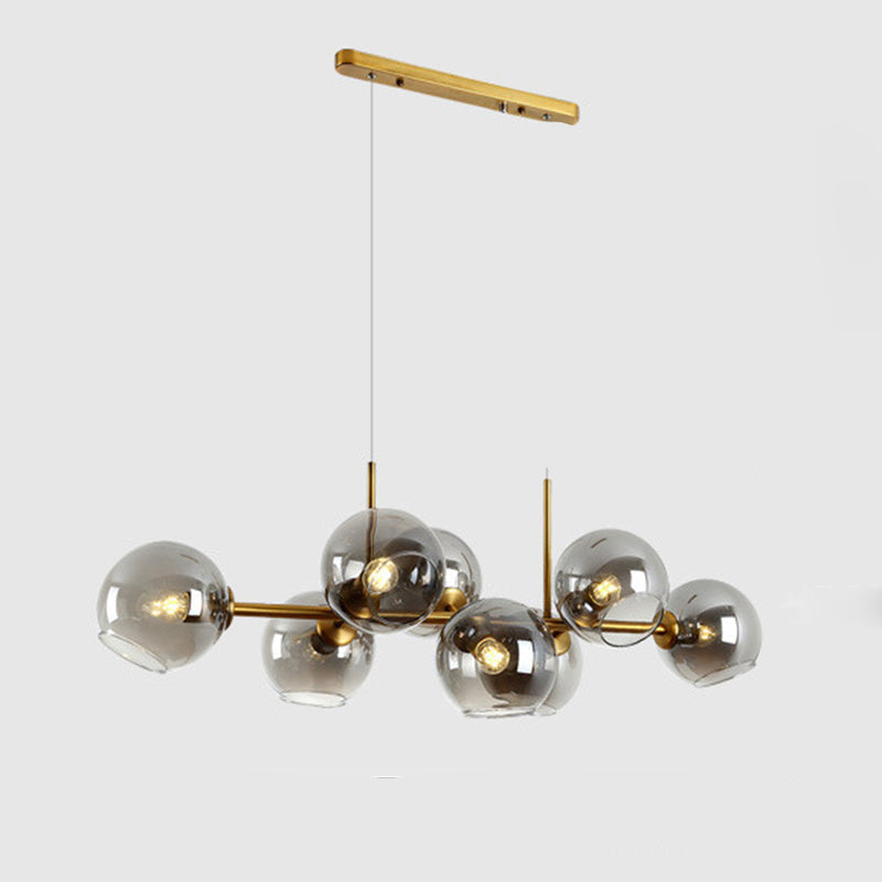 Moderne Esstischleuchte mit Kronleuchter-Design