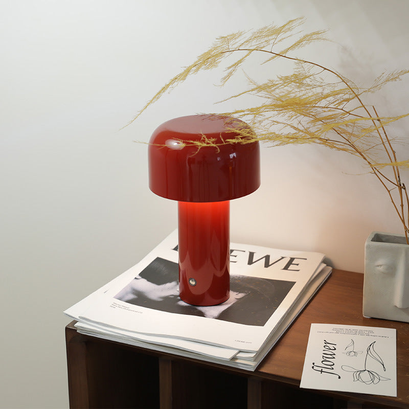 Pilz-Tischleuchte, italienisches Design, ohne Kabel