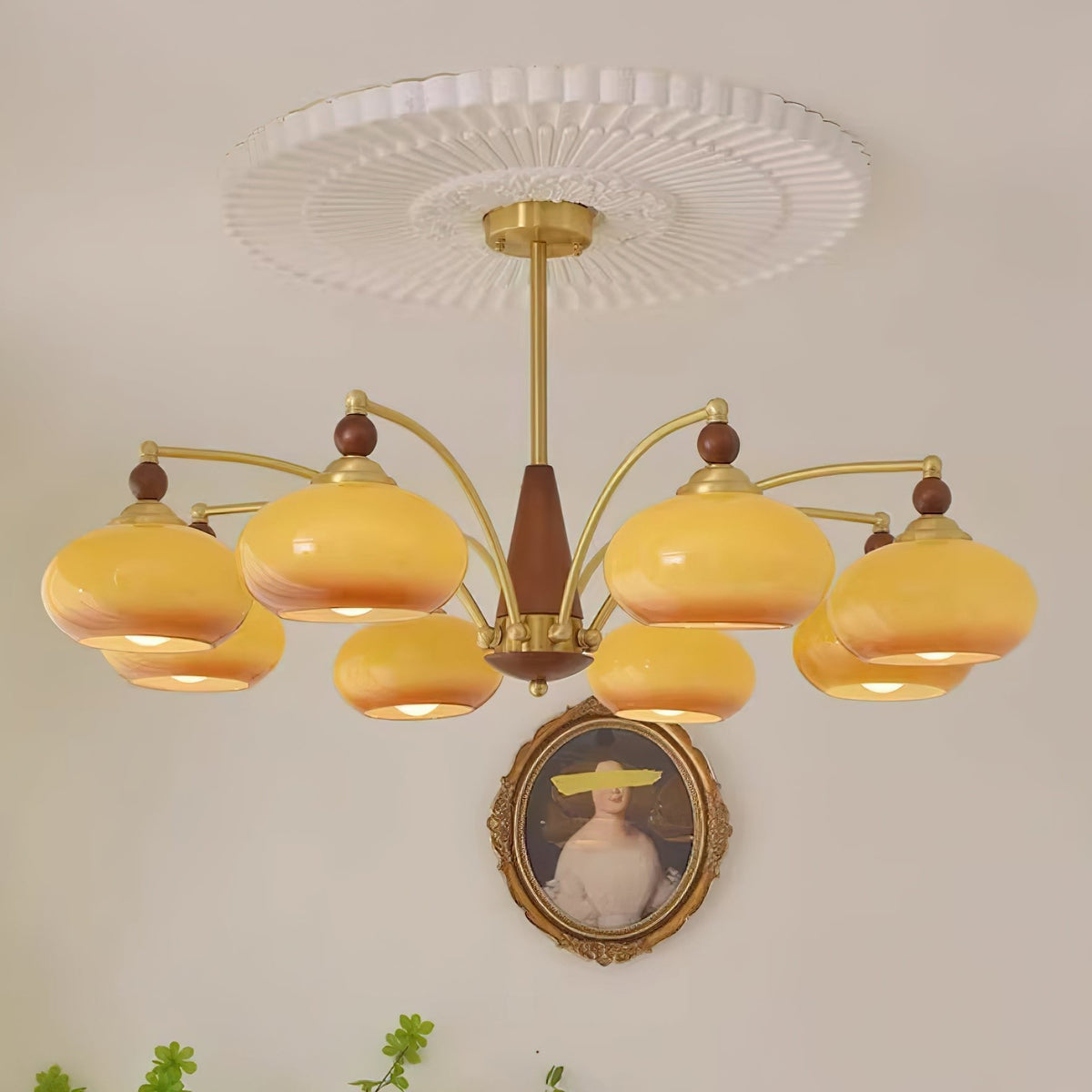 Vintage Melodica Chandelier