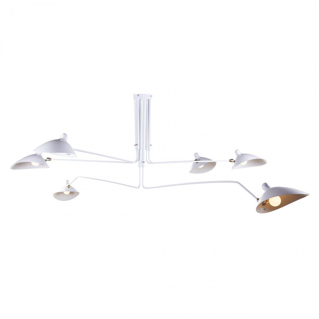 Serge Mouille A-Model Ceiling Lamp