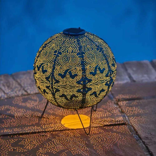 Globe-Shaped Solar Lantern
 - OnyxLampen