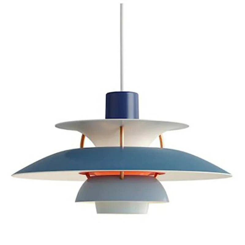 Moderne LED-Pendelleuchte im Morandi-Stil