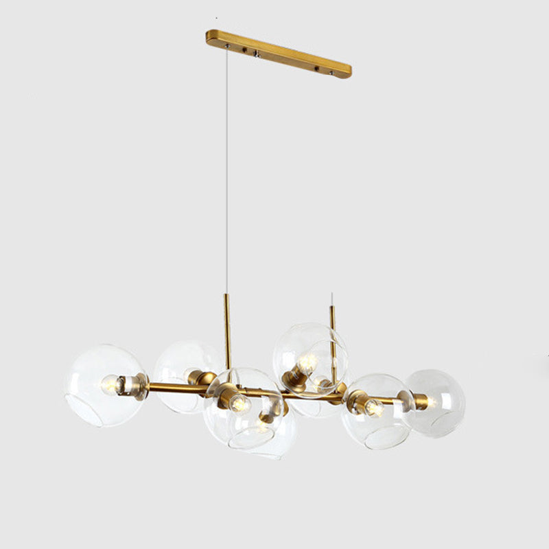 Moderne Esstischleuchte mit Kronleuchter-Design