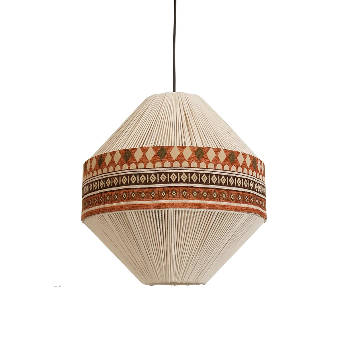 Boho Pendelleuchte mit Fransen