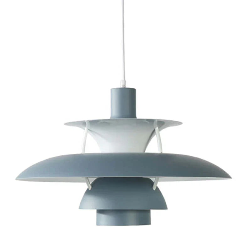 Moderne LED-Pendelleuchte im Morandi-Stil