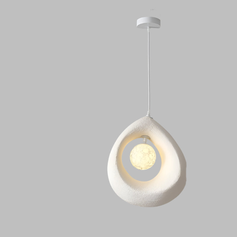 Wabi Sabi Pendelleuchte rund