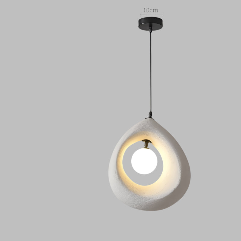 Wabi Sabi Pendelleuchte rund