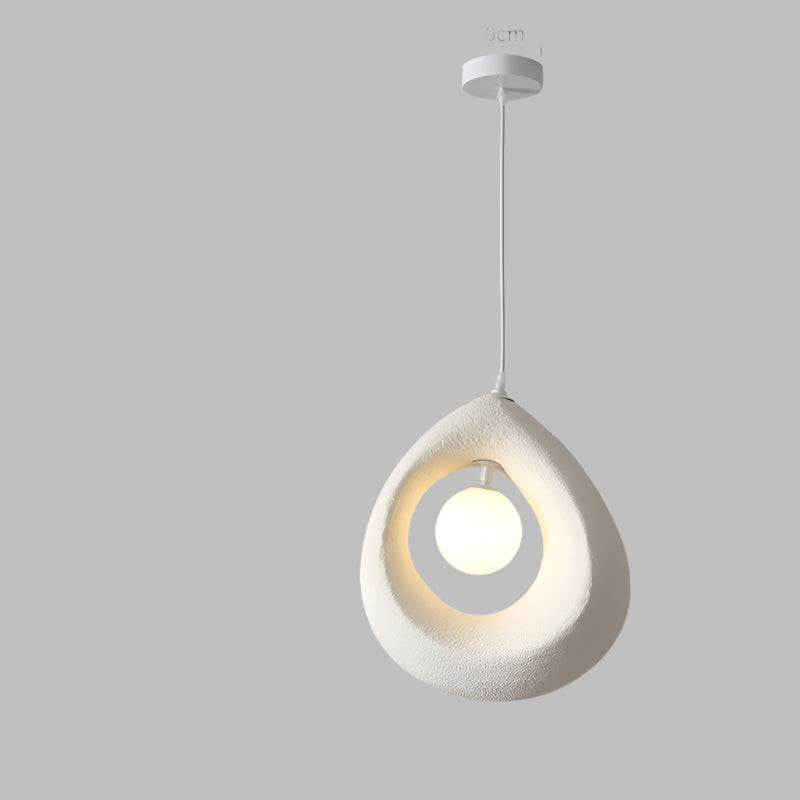 Wabi Sabi Pendelleuchte rund
