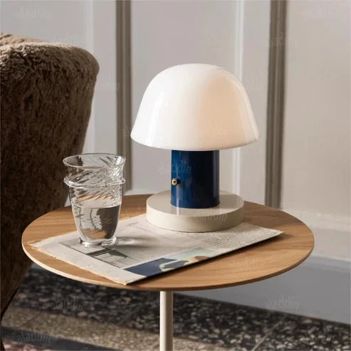 Lampe de table champignon
