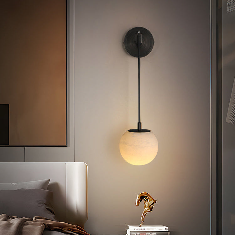 Minimalistische Wandlampe Marbell