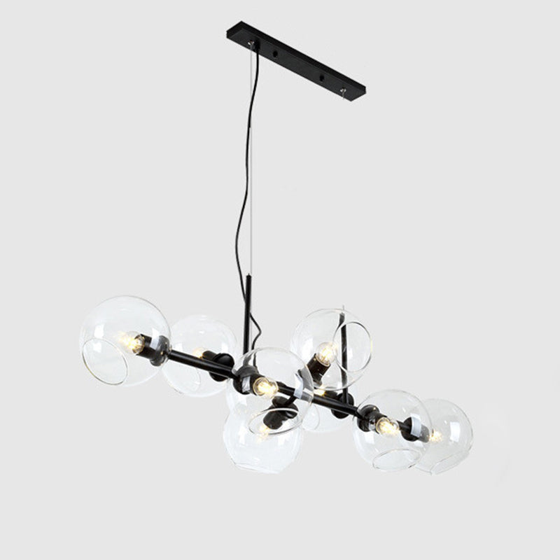 Moderne Esstischleuchte mit Kronleuchter-Design